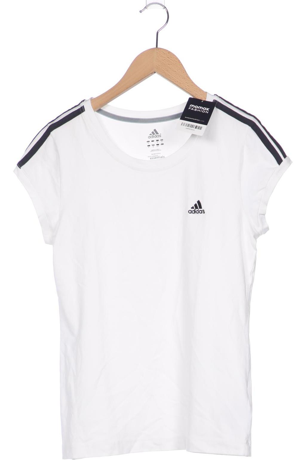 

adidas Damen T-Shirt, weiß, Gr. 42