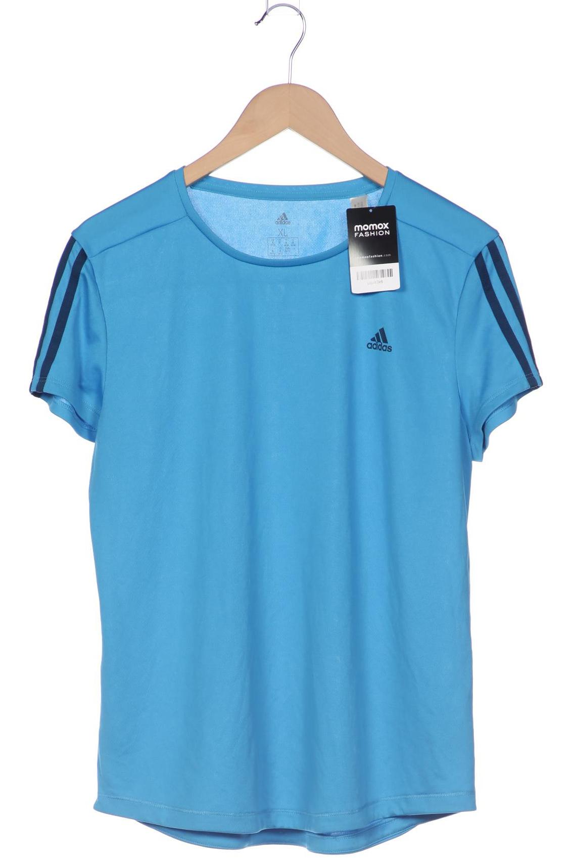 

adidas Damen T-Shirt, blau, Gr. 44
