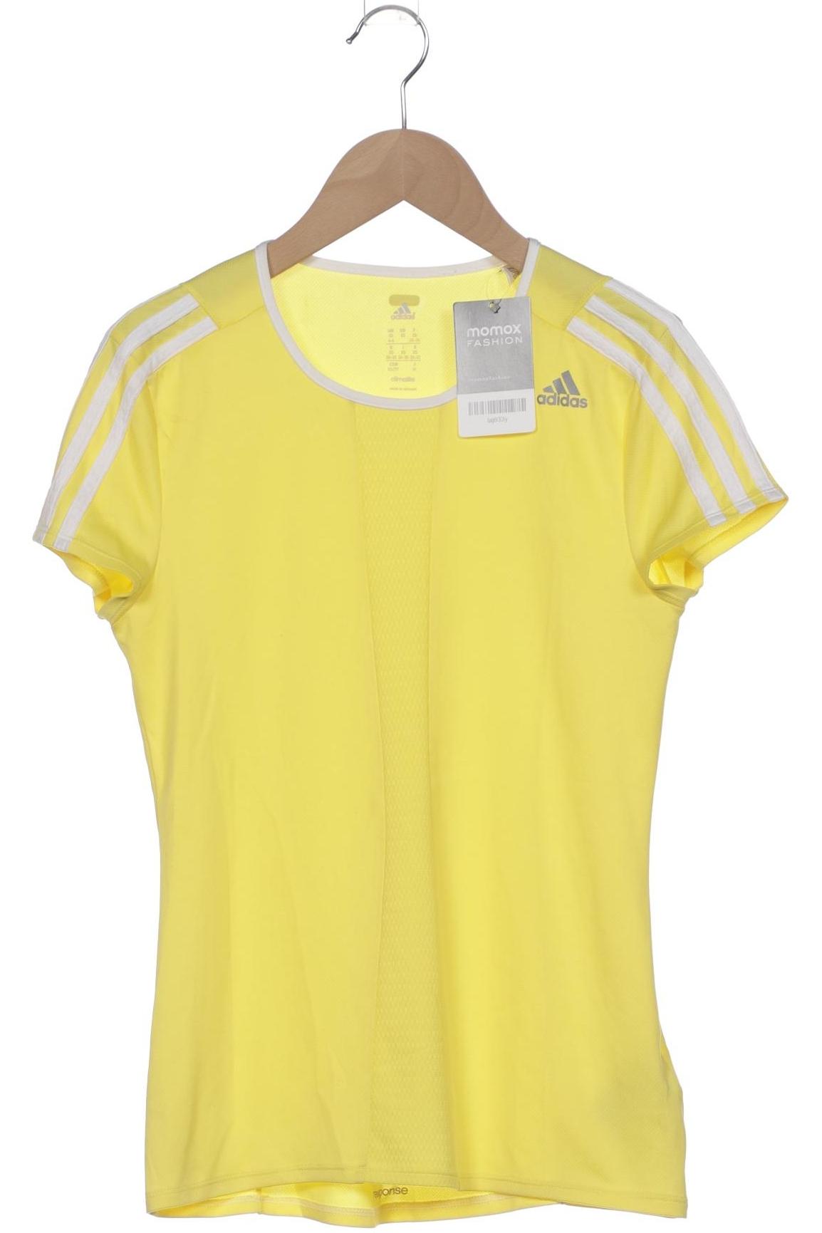 

adidas Damen T-Shirt, gelb, Gr. 30