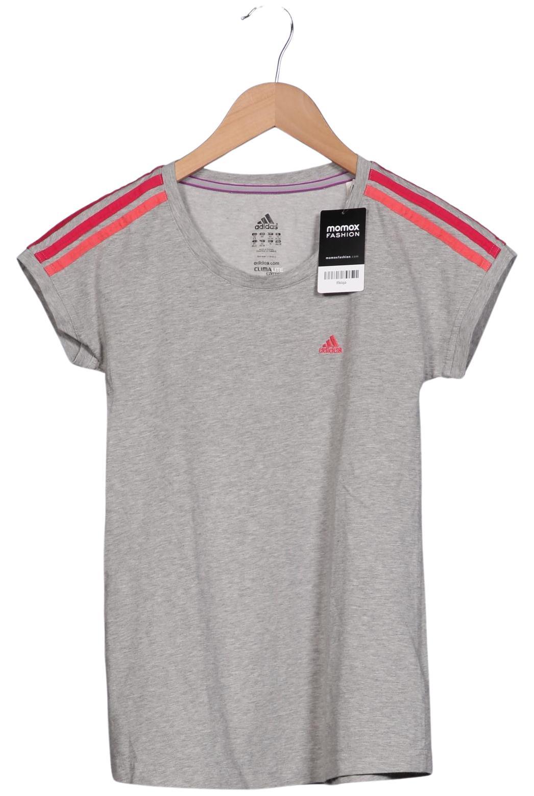 

adidas Damen T-Shirt, grau, Gr. 34