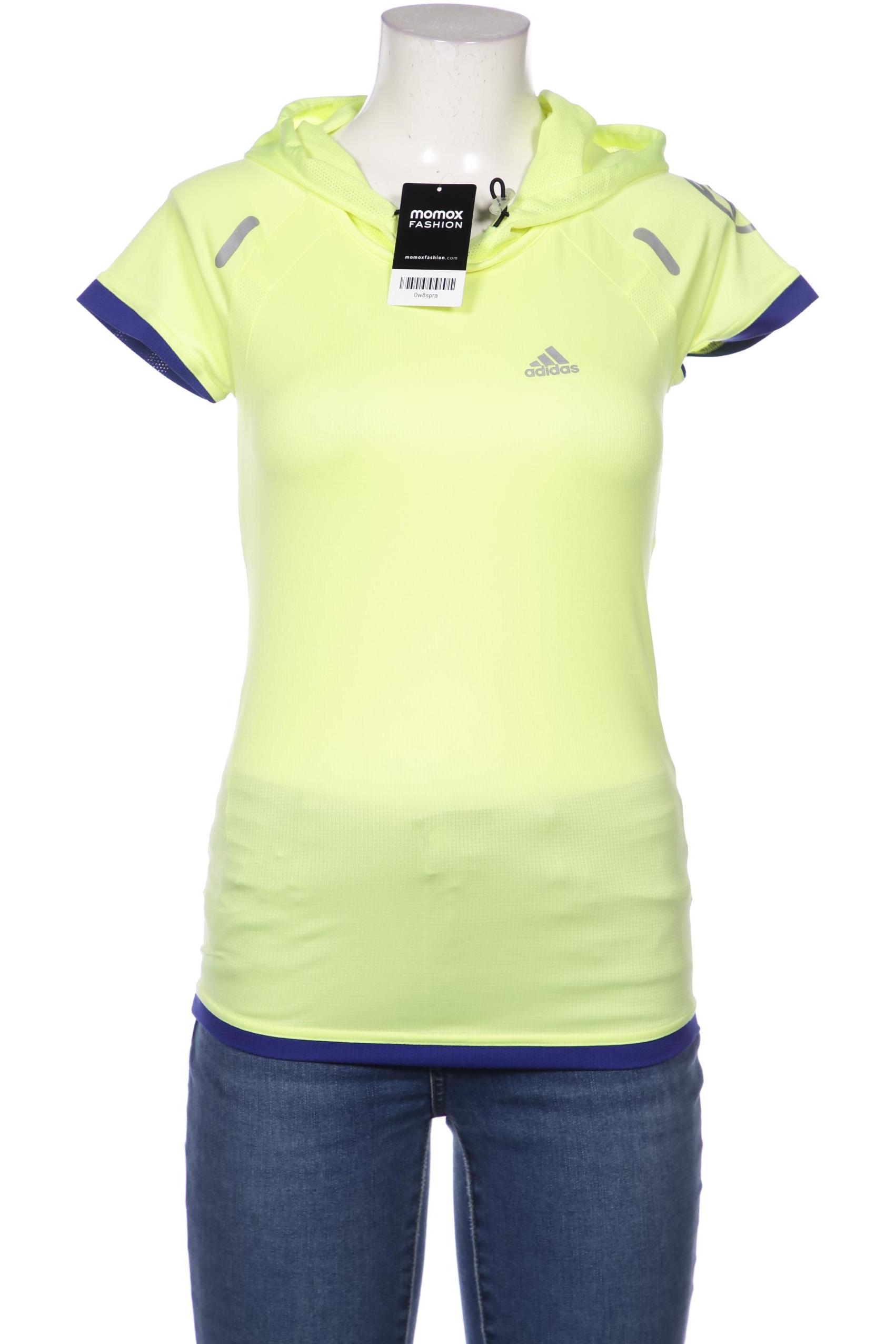 

adidas Damen T-Shirt, gelb, Gr. 36