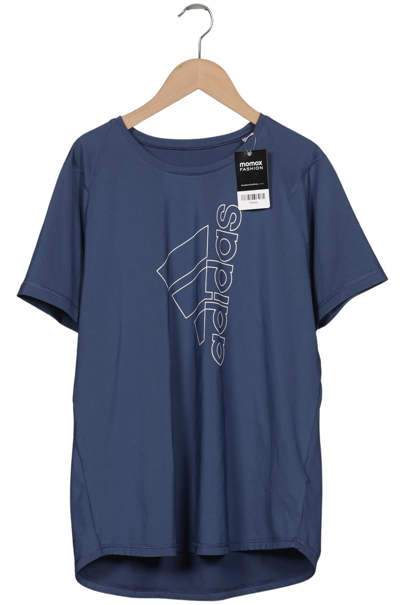 

adidas Damen T-Shirt, blau, Gr. 42