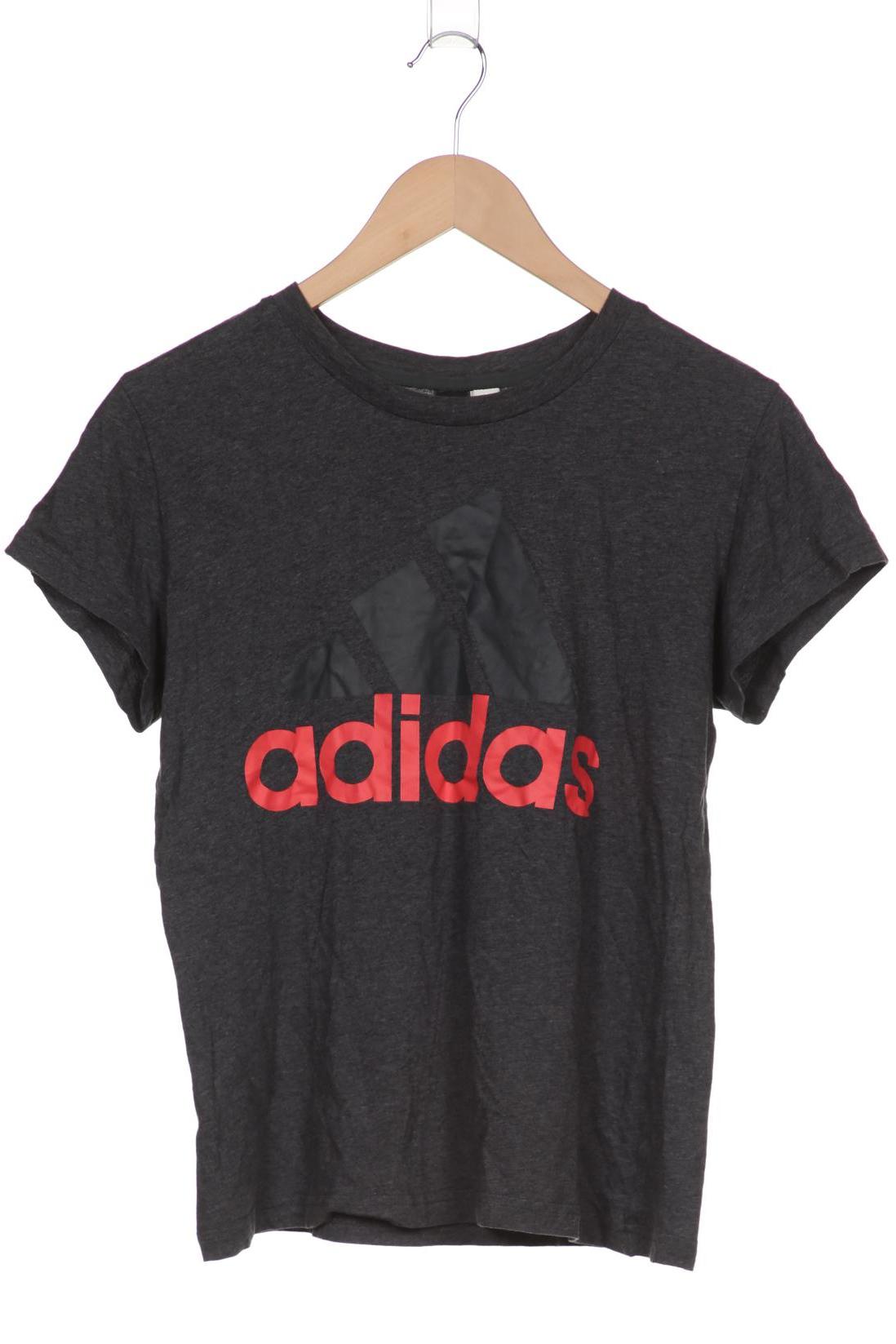 

adidas Damen T-Shirt, grau, Gr. 38
