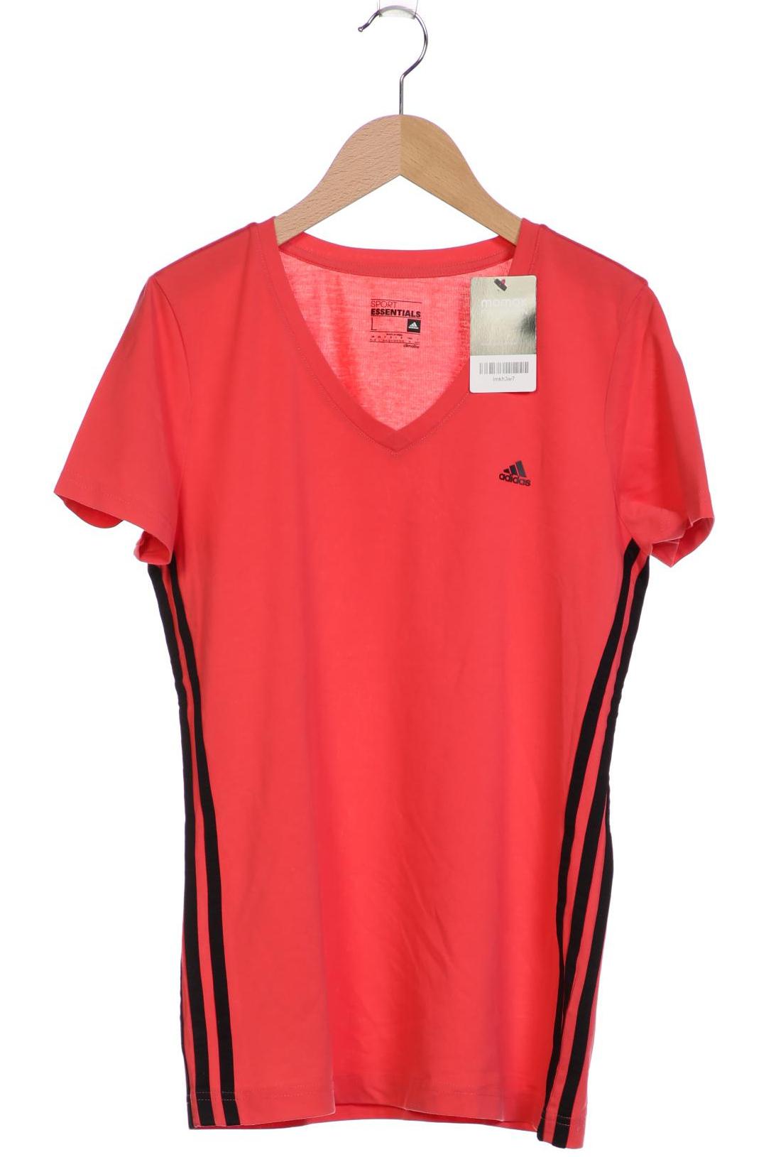 

adidas Damen T-Shirt, orange, Gr. 42