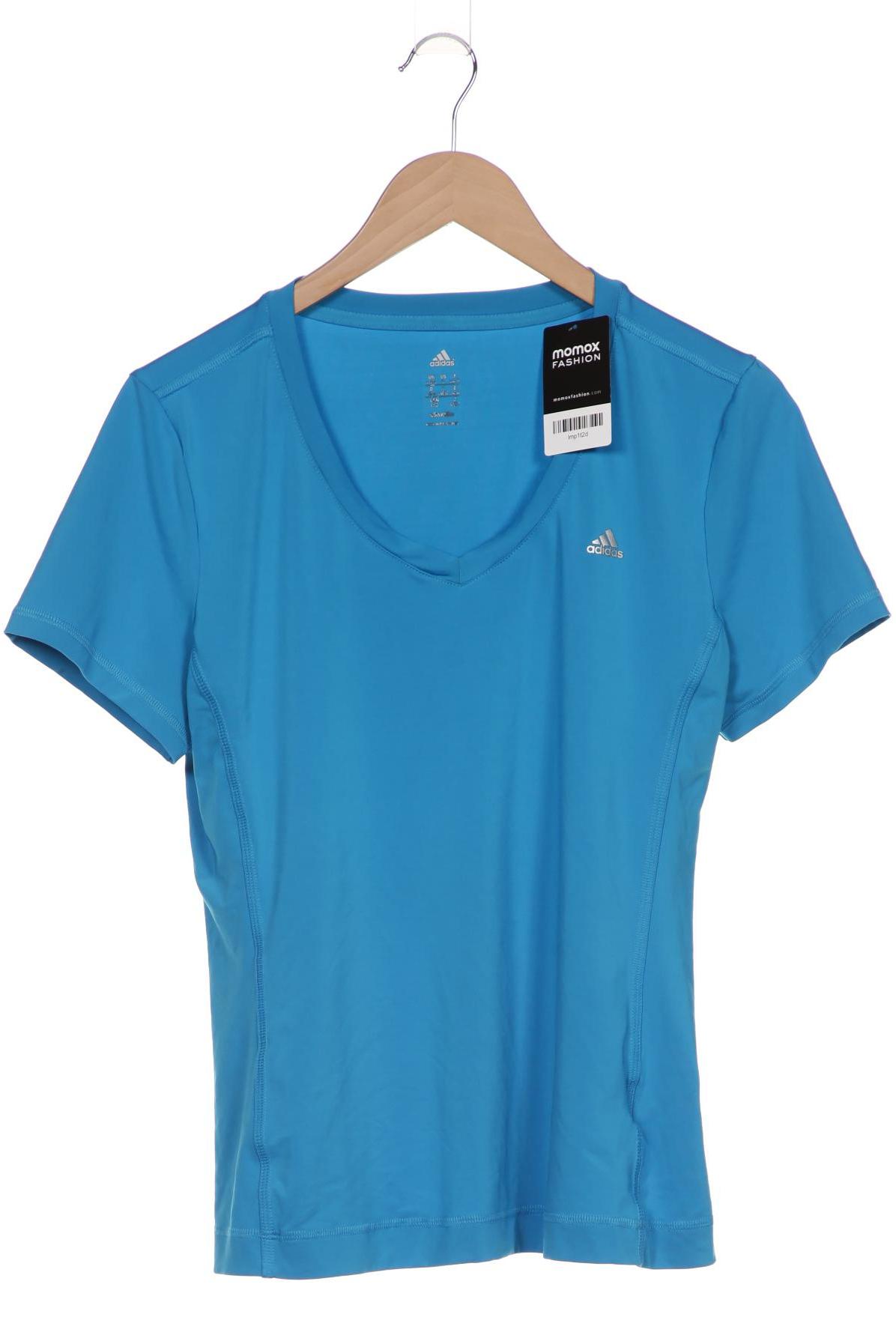 

adidas Damen T-Shirt, blau, Gr. 42