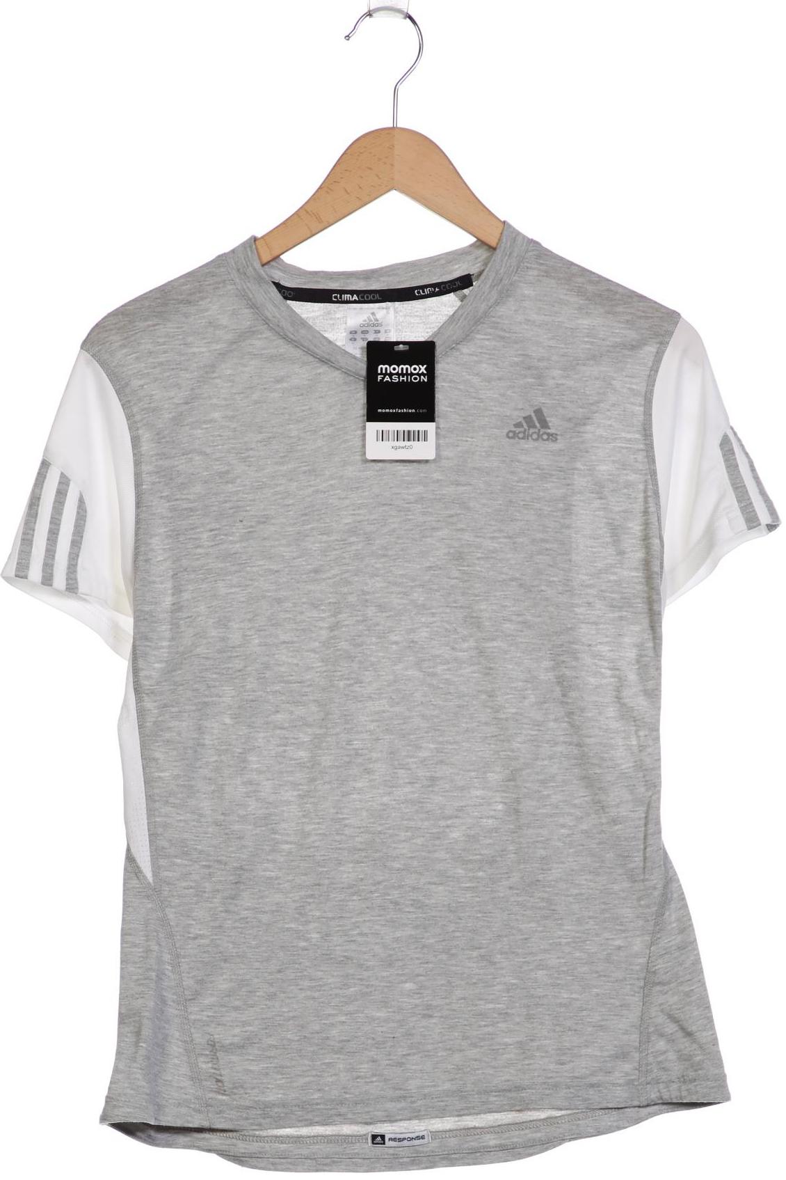 

adidas Damen T-Shirt, grau, Gr. 40