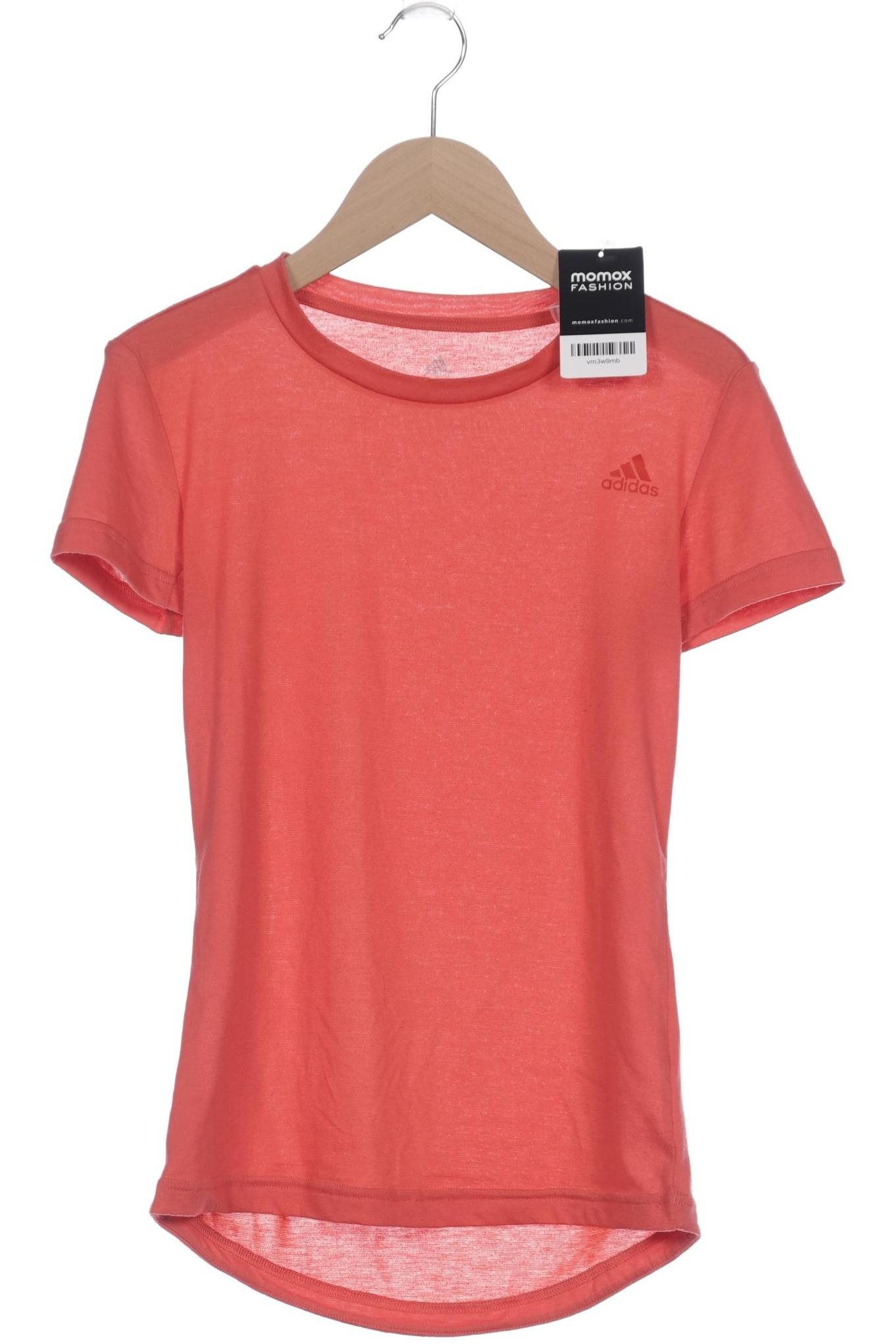 

adidas Damen T-Shirt, orange, Gr. 34