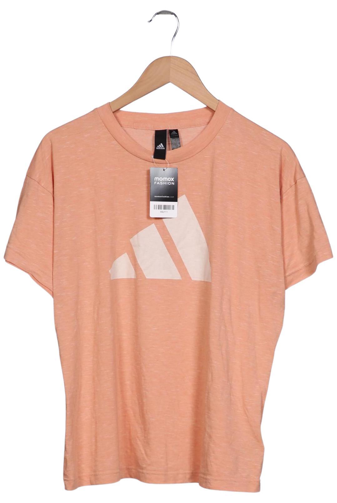 

adidas Damen T-Shirt, orange, Gr. 44