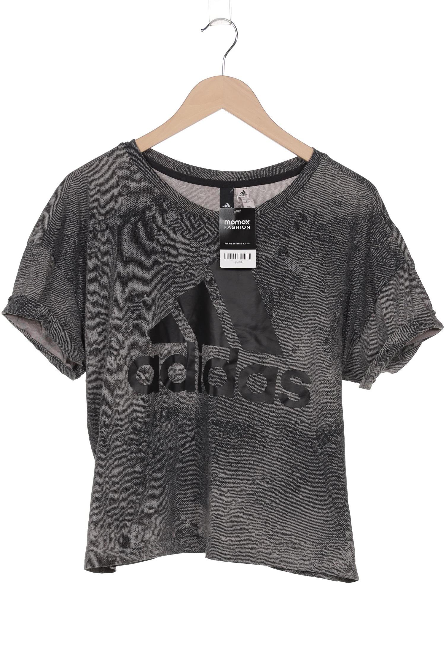 

adidas Damen T-Shirt, grau, Gr. 44