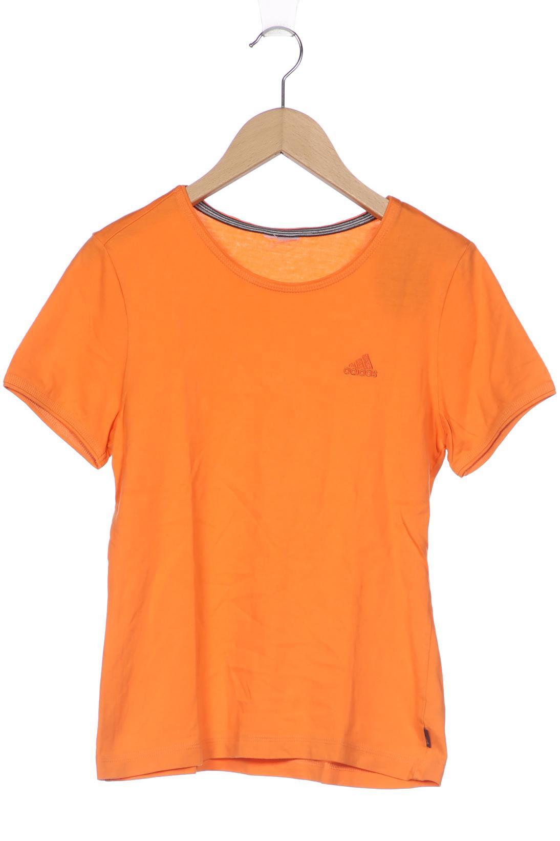 

adidas Damen T-Shirt, orange, Gr. 34