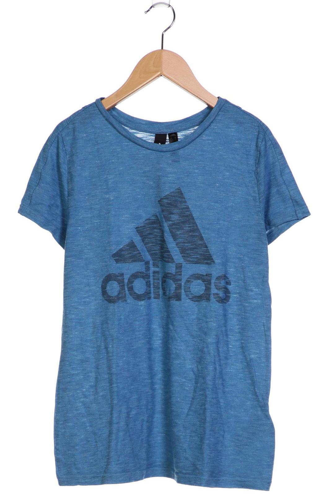 

adidas Damen T-Shirt, blau, Gr. 38
