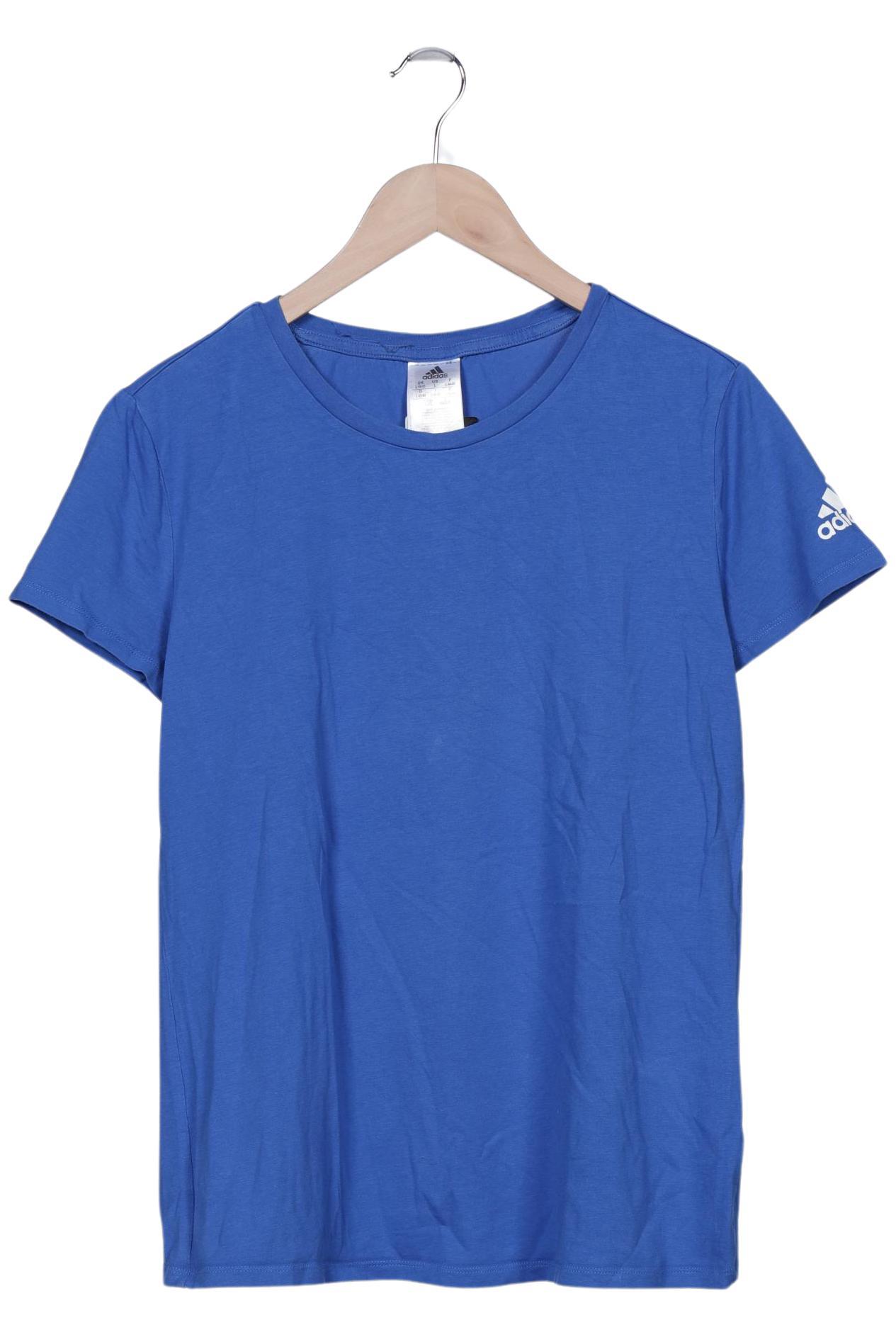 

adidas Damen T-Shirt, blau, Gr. 42