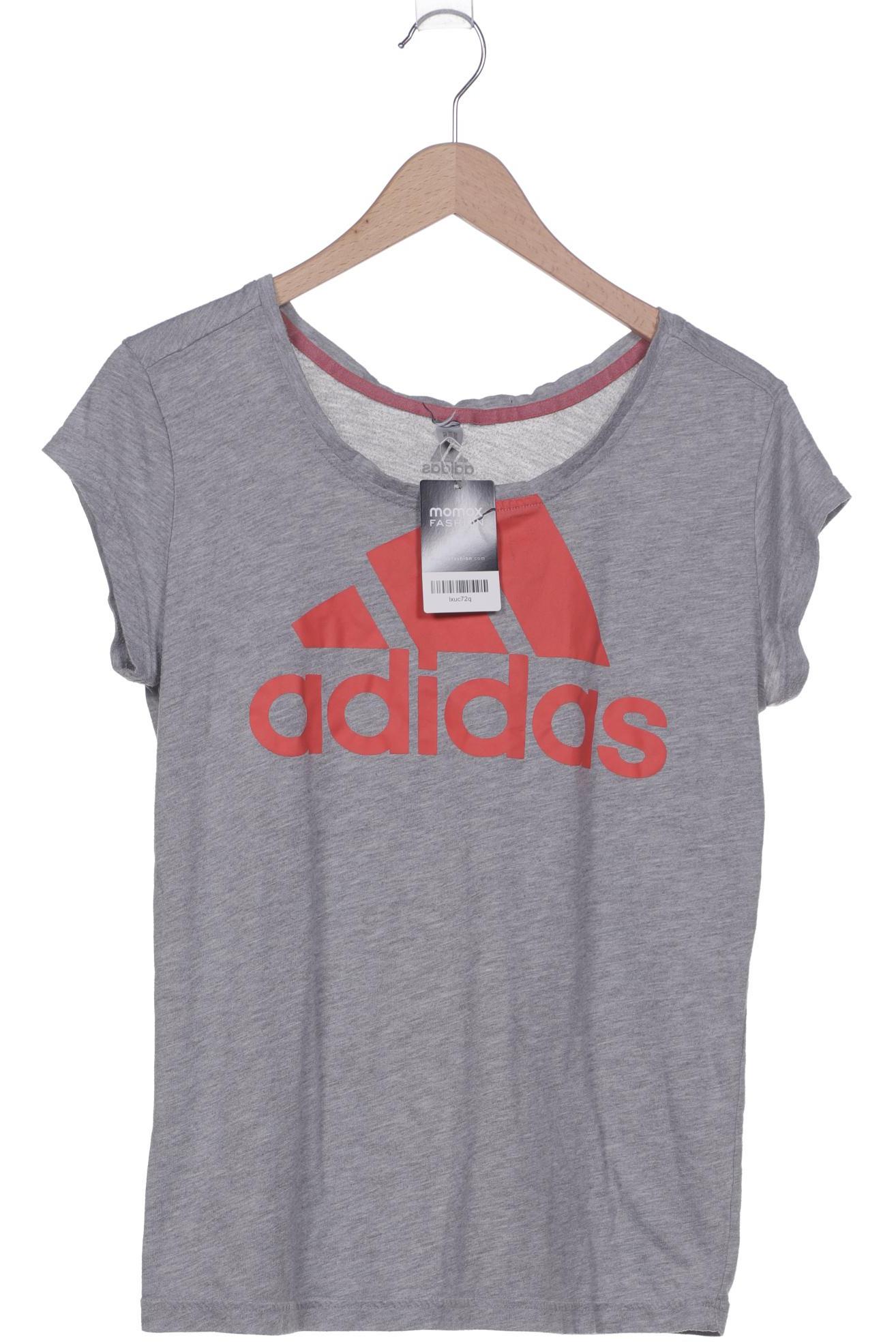 

adidas Damen T-Shirt, grau, Gr. 42