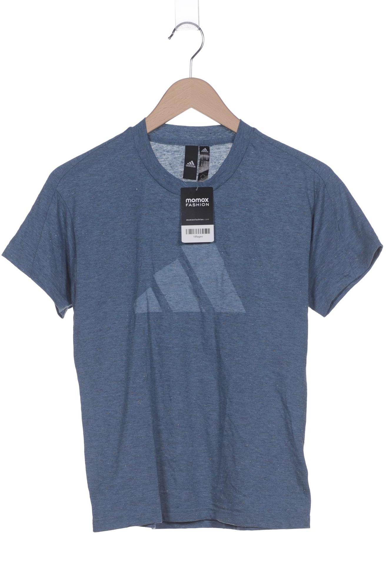 

adidas Damen T-Shirt, blau, Gr. 36