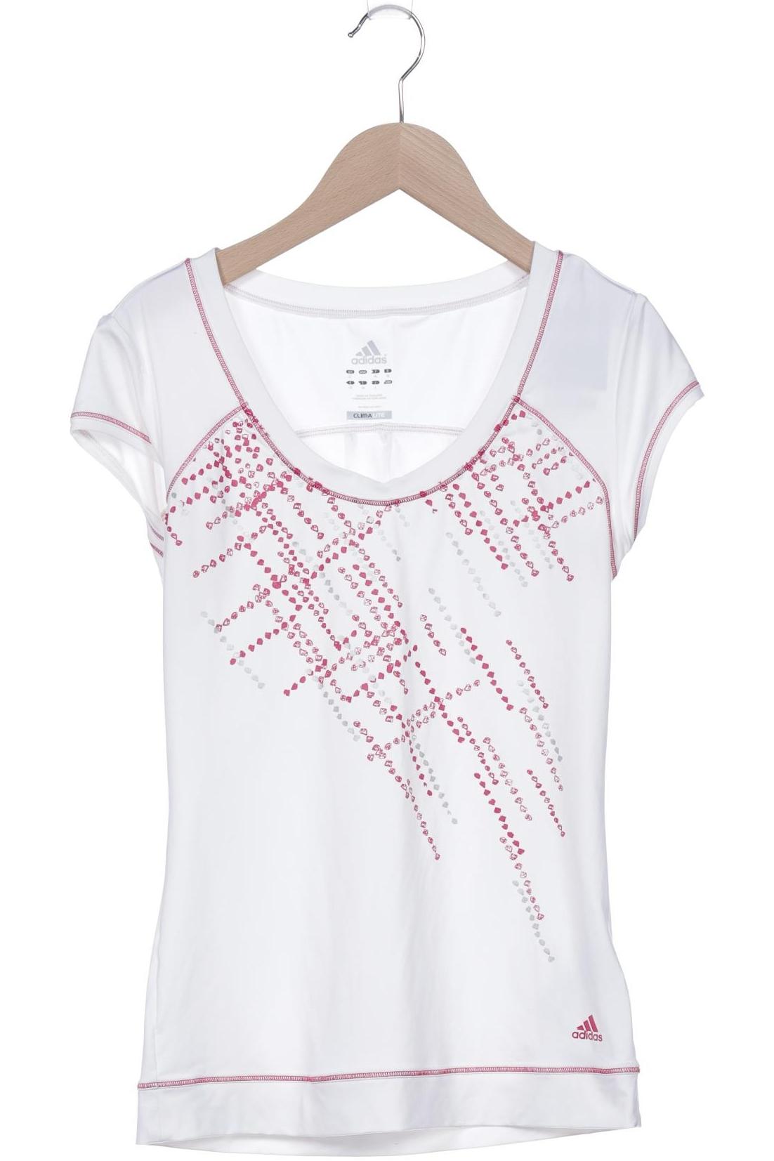 

adidas Damen T-Shirt, weiß, Gr. 38