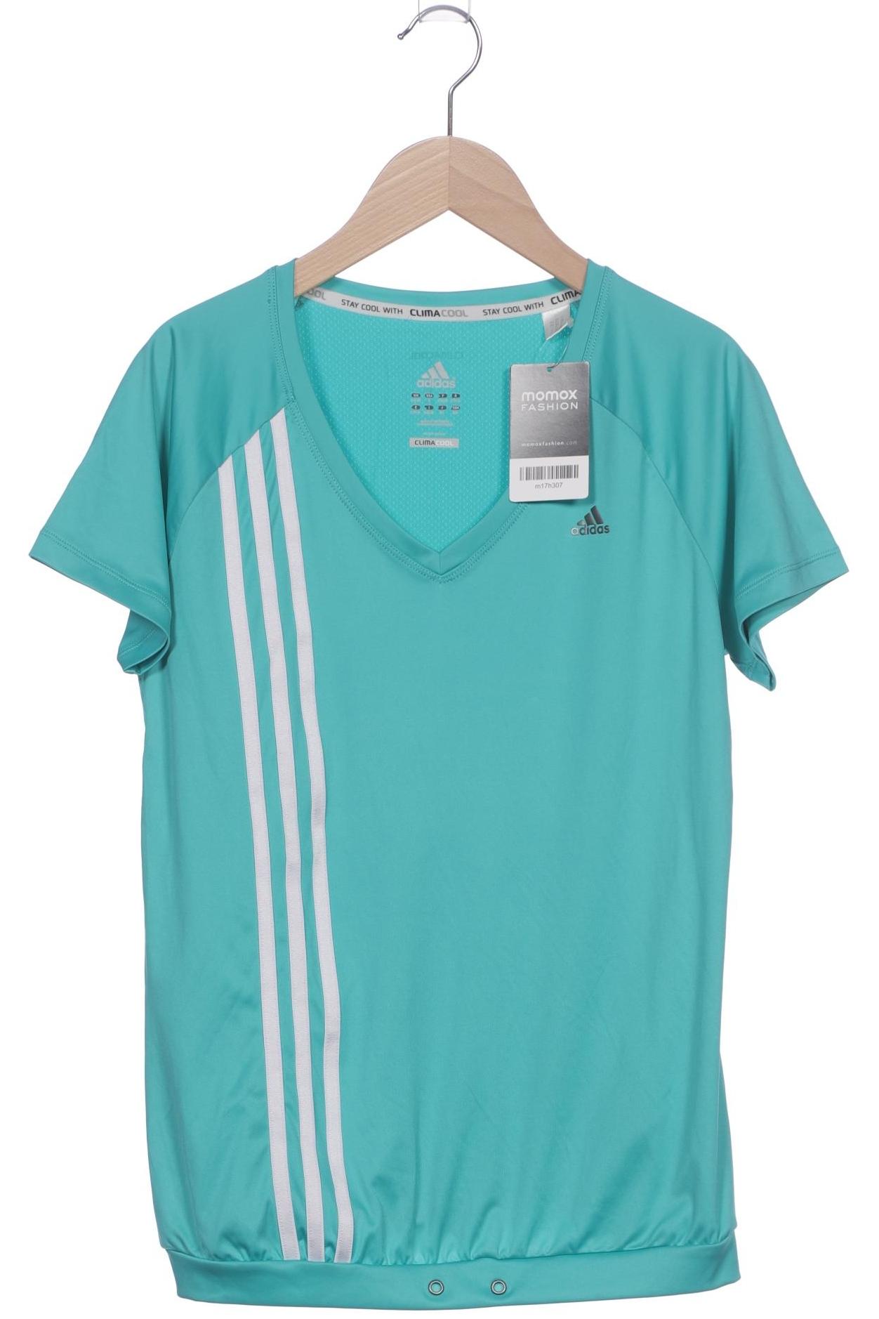 

adidas Damen T-Shirt, türkis, Gr. 36