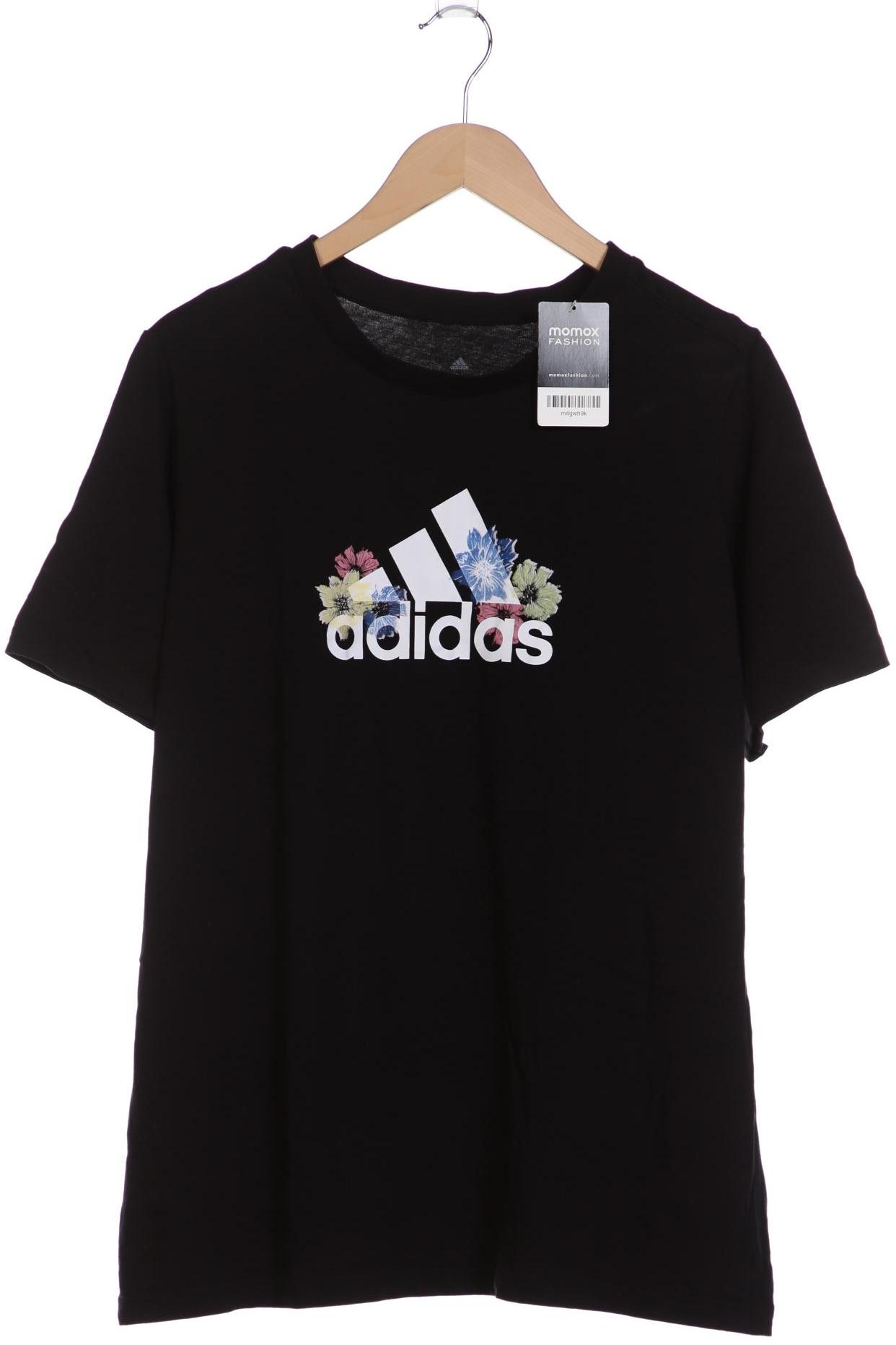 

adidas Damen T-Shirt, schwarz, Gr. 46