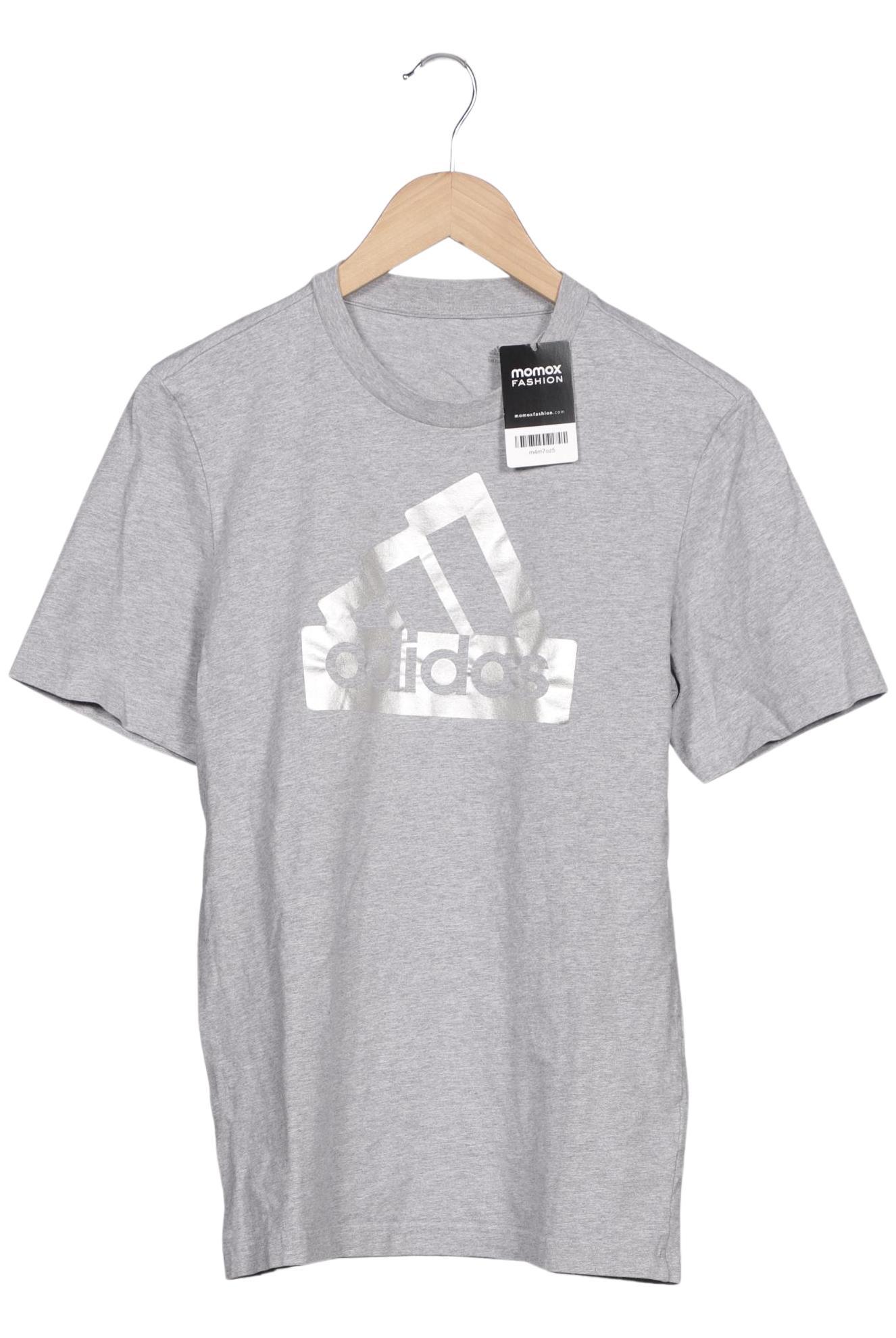 

adidas Damen T-Shirt, grau, Gr. 36