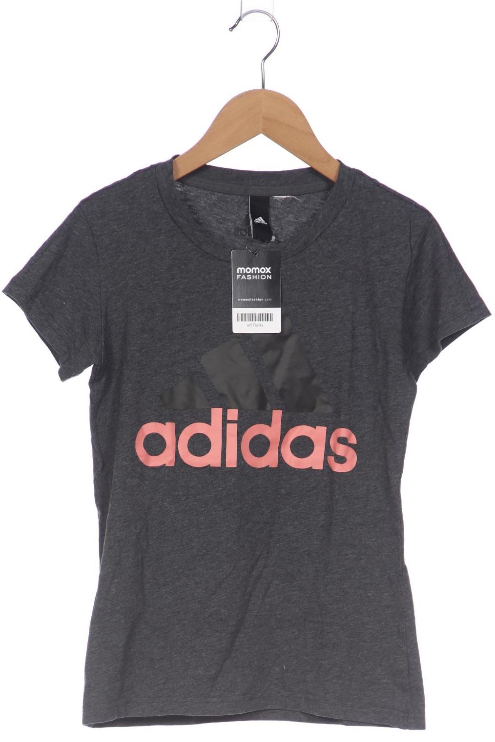 

adidas Damen T-Shirt, grau, Gr. 34