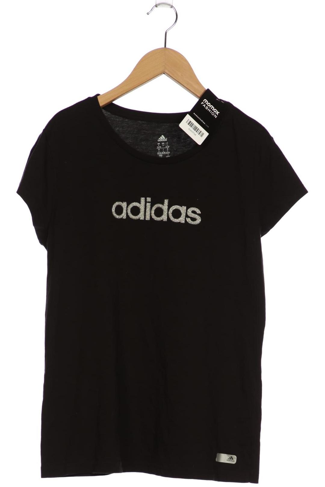 

adidas Damen T-Shirt, schwarz, Gr. 42