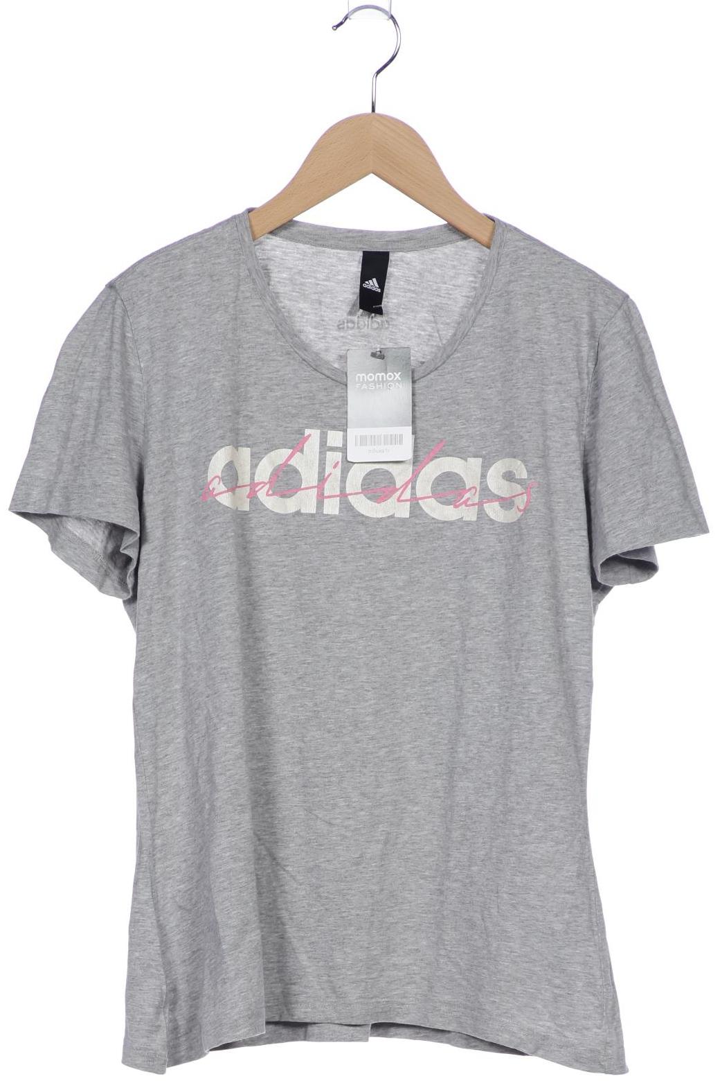 

adidas Damen T-Shirt, grau, Gr. 38