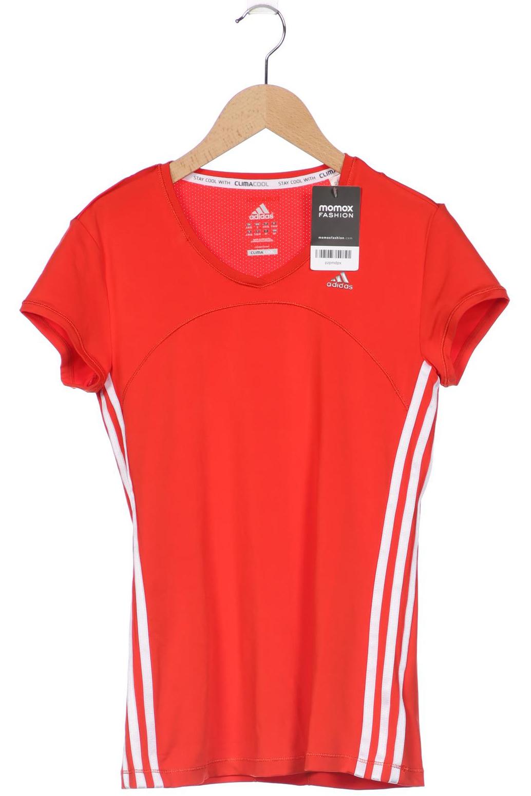 

adidas Damen T-Shirt, rot, Gr. 34