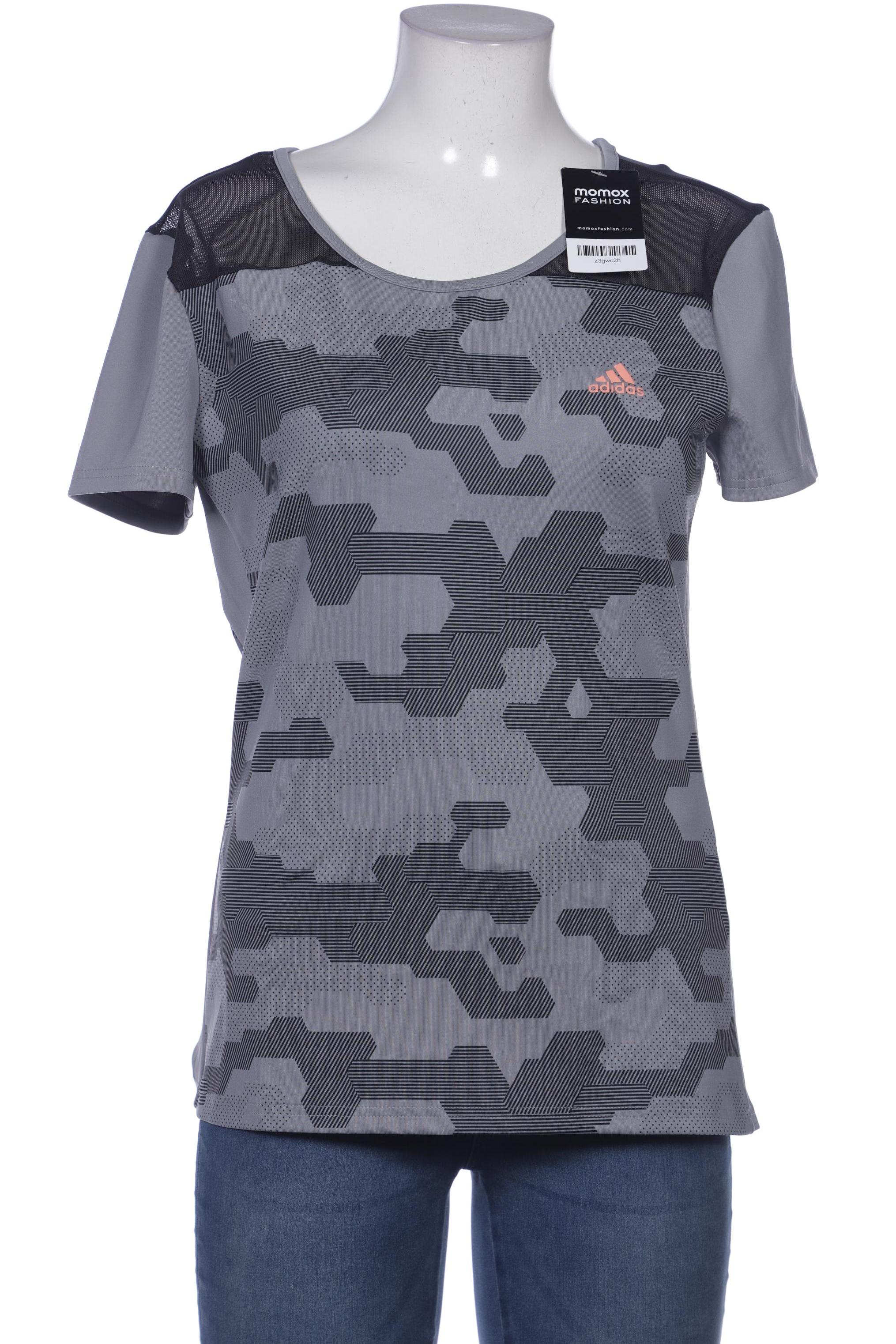 

adidas Damen T-Shirt, grau, Gr. 38