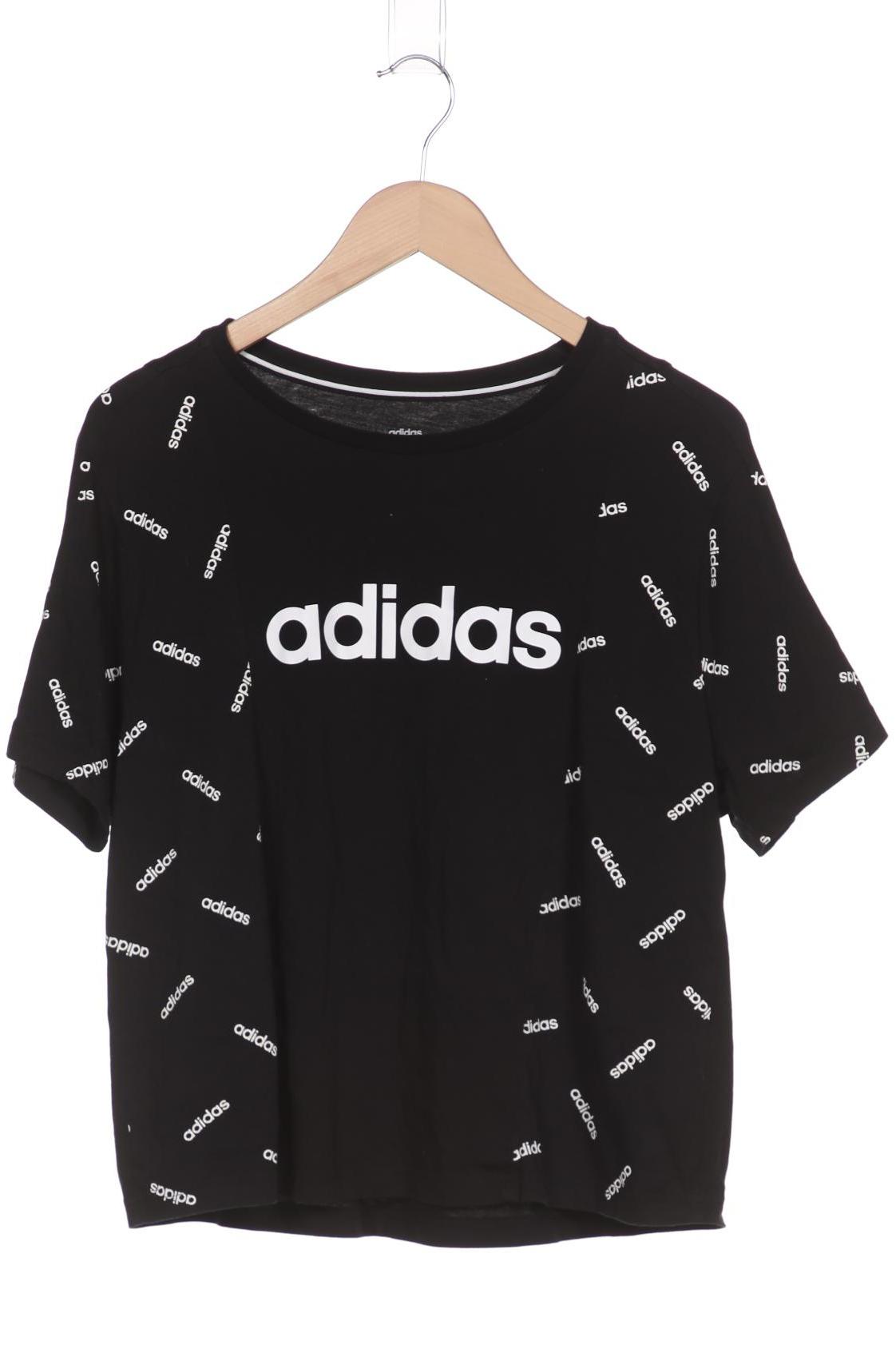 

adidas Damen T-Shirt, schwarz