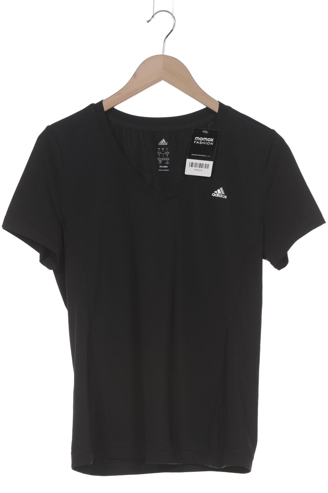 

adidas Damen T-Shirt, schwarz, Gr. 42