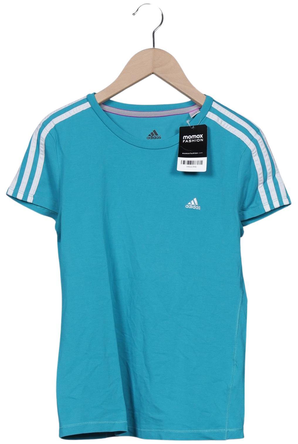 

adidas Damen T-Shirt, blau, Gr. 36