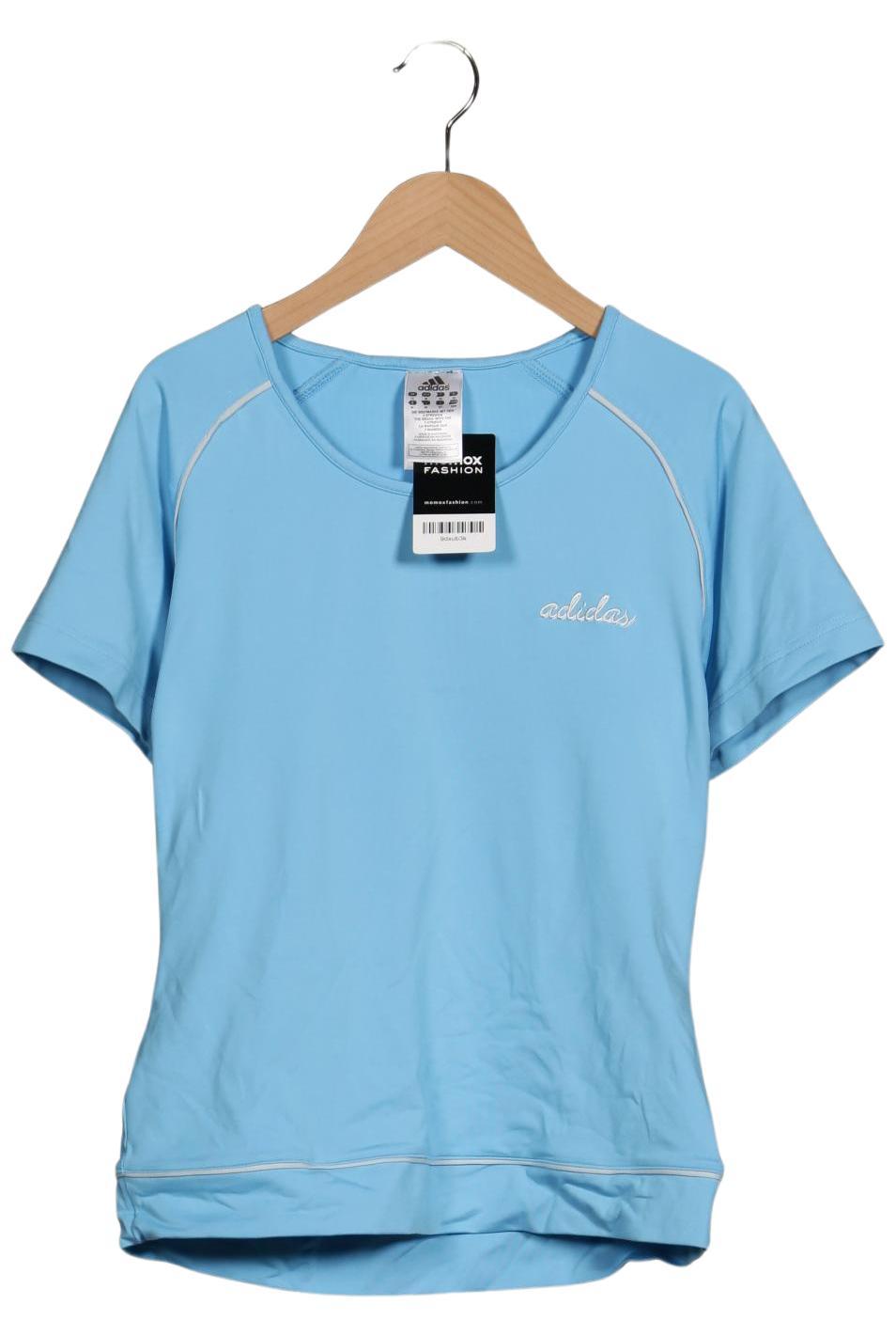 

adidas Damen T-Shirt, blau, Gr. 40