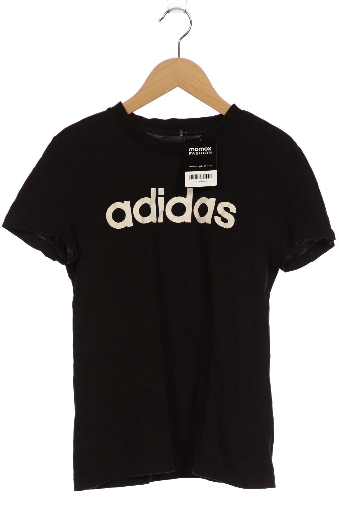 

adidas Damen T-Shirt, schwarz, Gr. 36