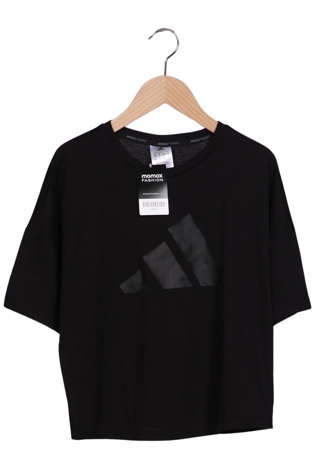 

adidas Damen T-Shirt, schwarz, Gr. 36