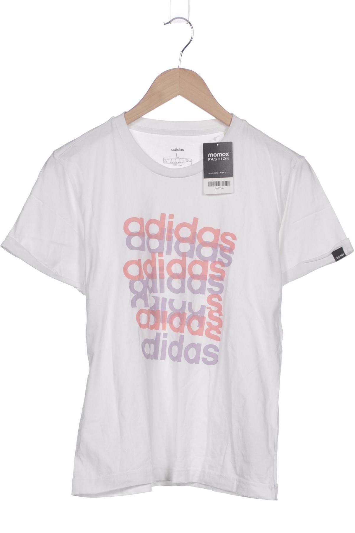 

adidas Damen T-Shirt, weiß, Gr. 42