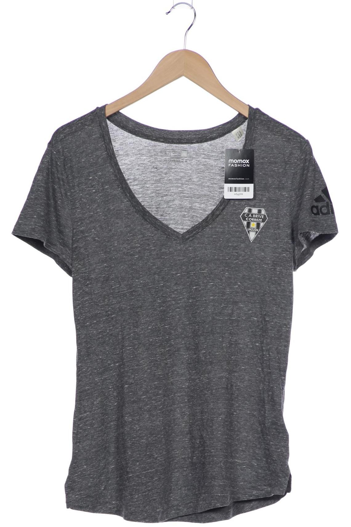 

adidas Damen T-Shirt, grau, Gr. 38