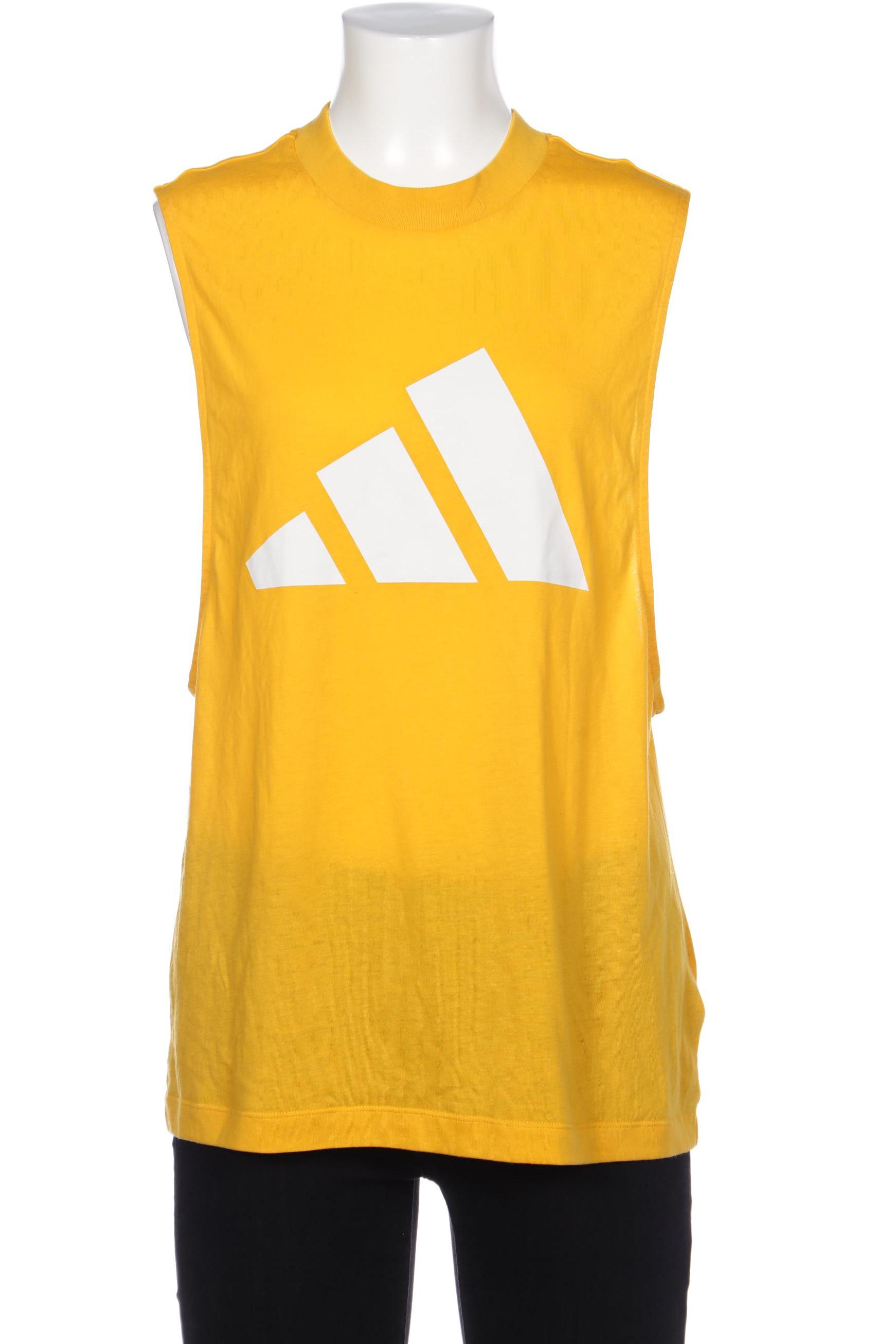 

adidas Damen T-Shirt, gelb, Gr. 36