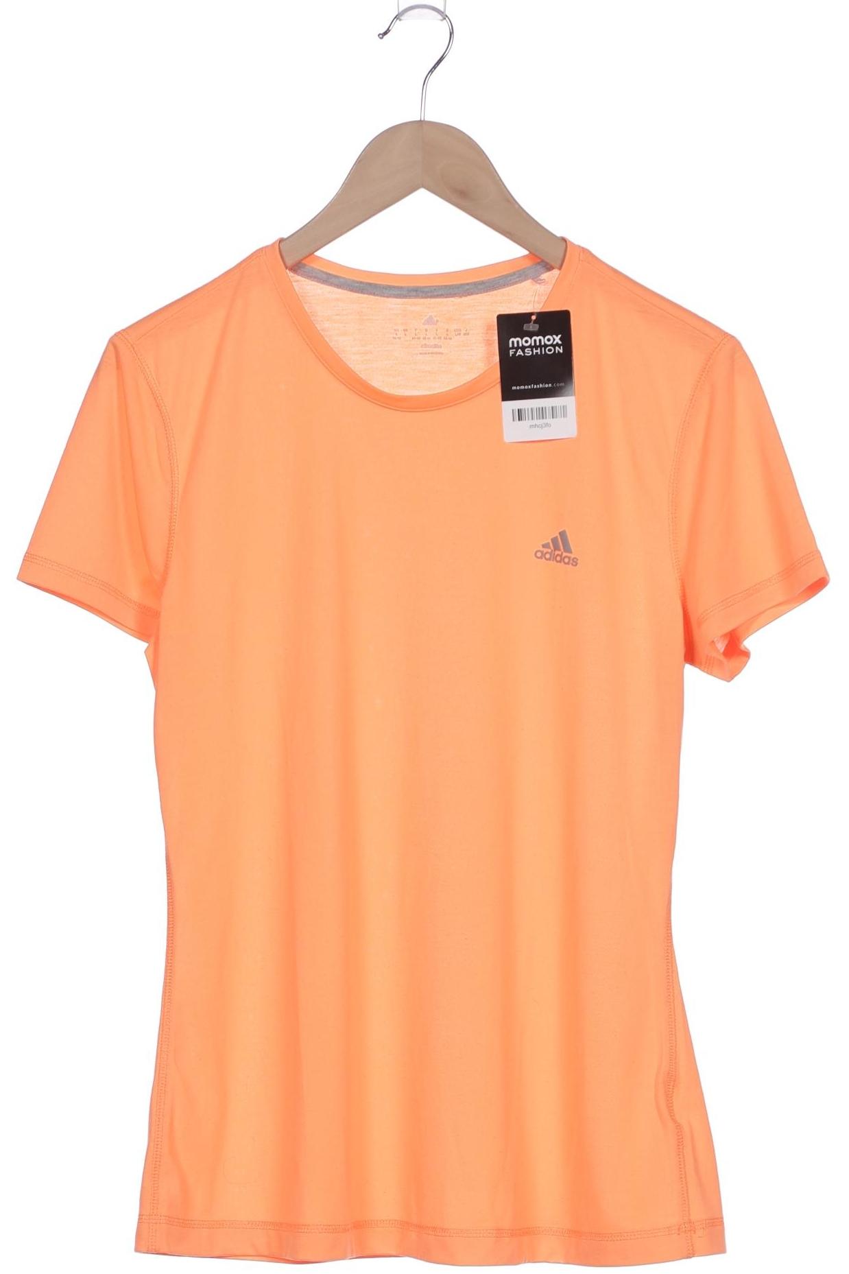 

adidas Damen T-Shirt, orange, Gr. 42