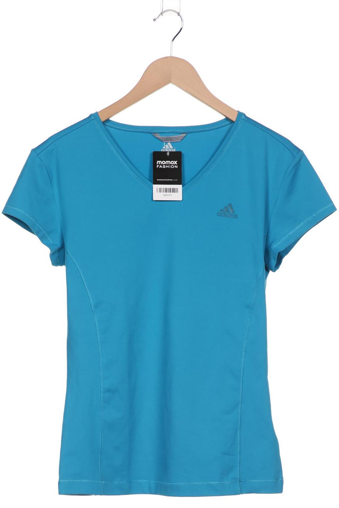 

adidas Damen T-Shirt, blau, Gr. 44