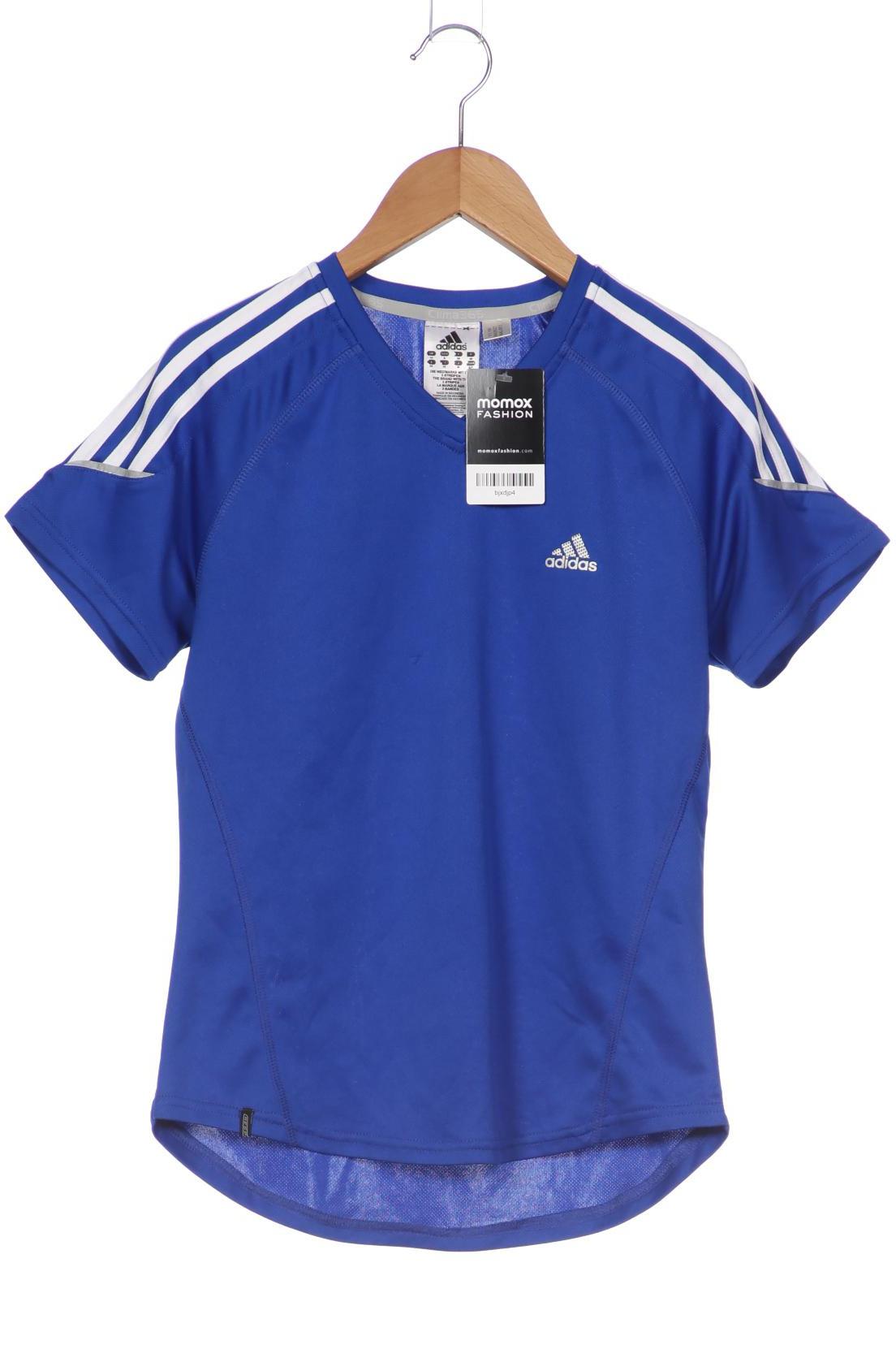 

adidas Damen T-Shirt, blau, Gr. 36