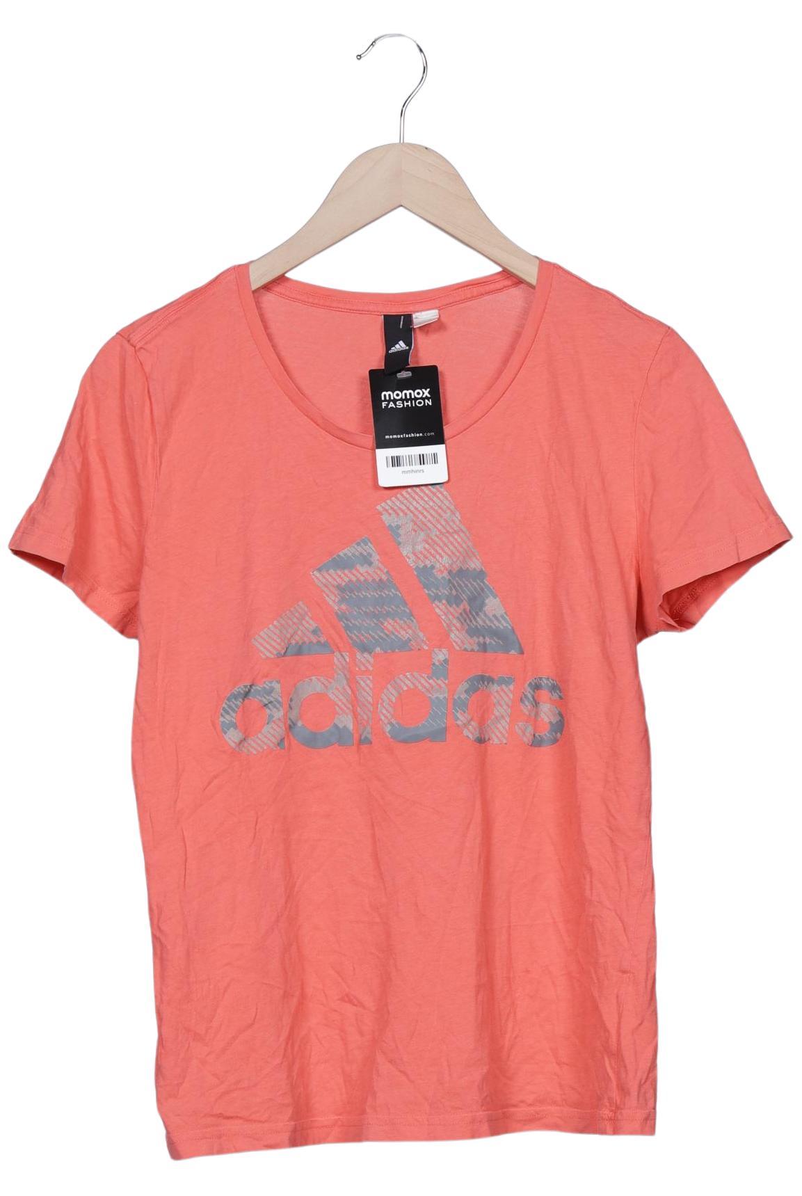 

adidas Damen T-Shirt, orange, Gr. 36