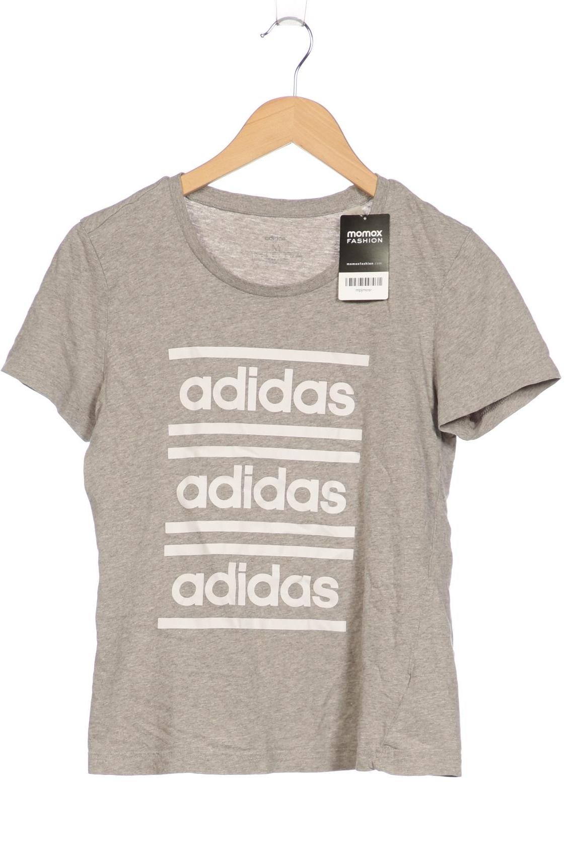 

adidas Damen T-Shirt, grau, Gr. 38