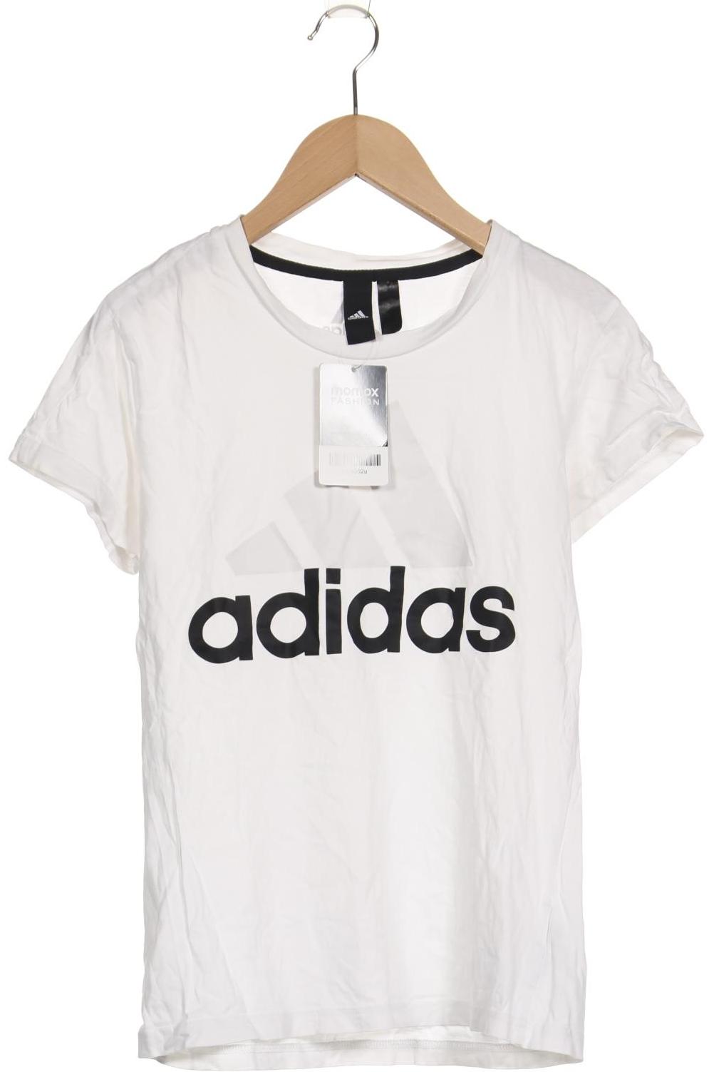 

adidas Damen T-Shirt, weiß, Gr. 36