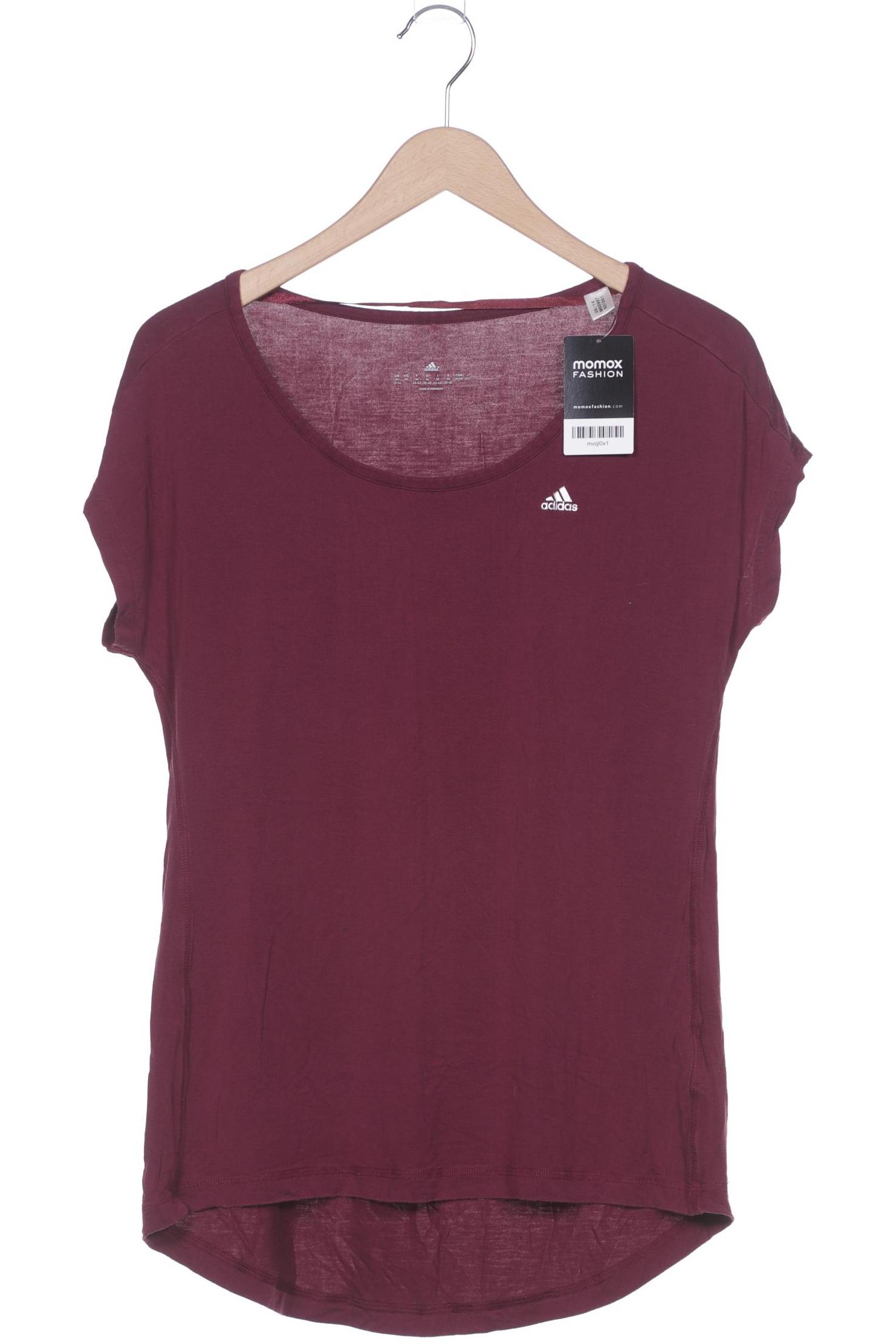 

adidas Damen T-Shirt, bordeaux, Gr. 38