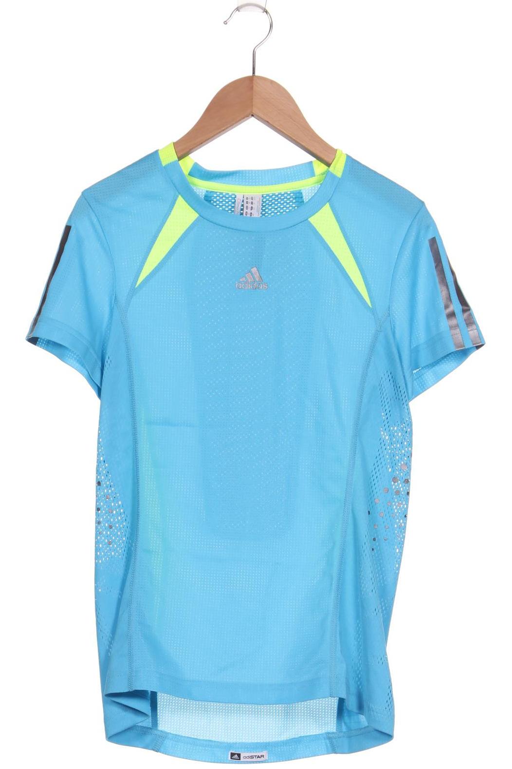 

adidas Damen T-Shirt, blau, Gr. 36