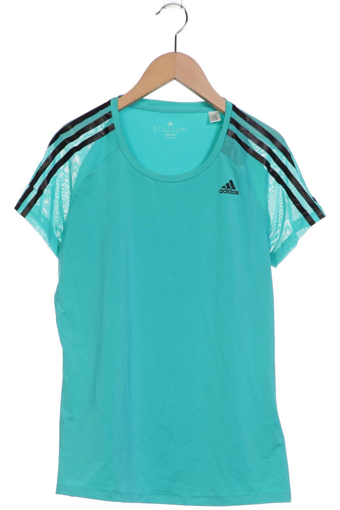 

adidas Damen T-Shirt, türkis, Gr. 38