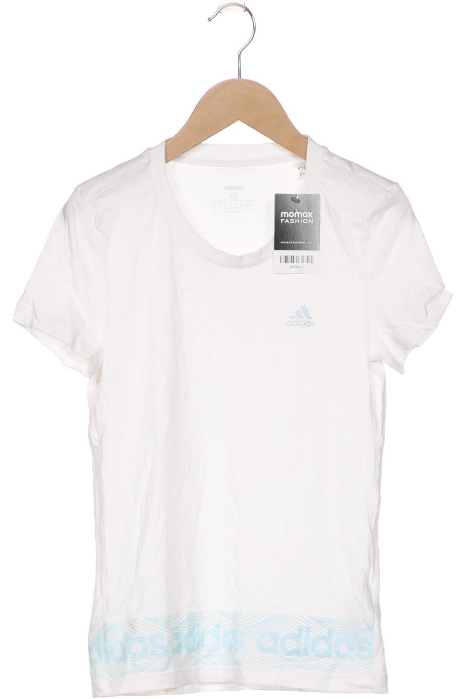 

adidas Damen T-Shirt, weiß, Gr. 34