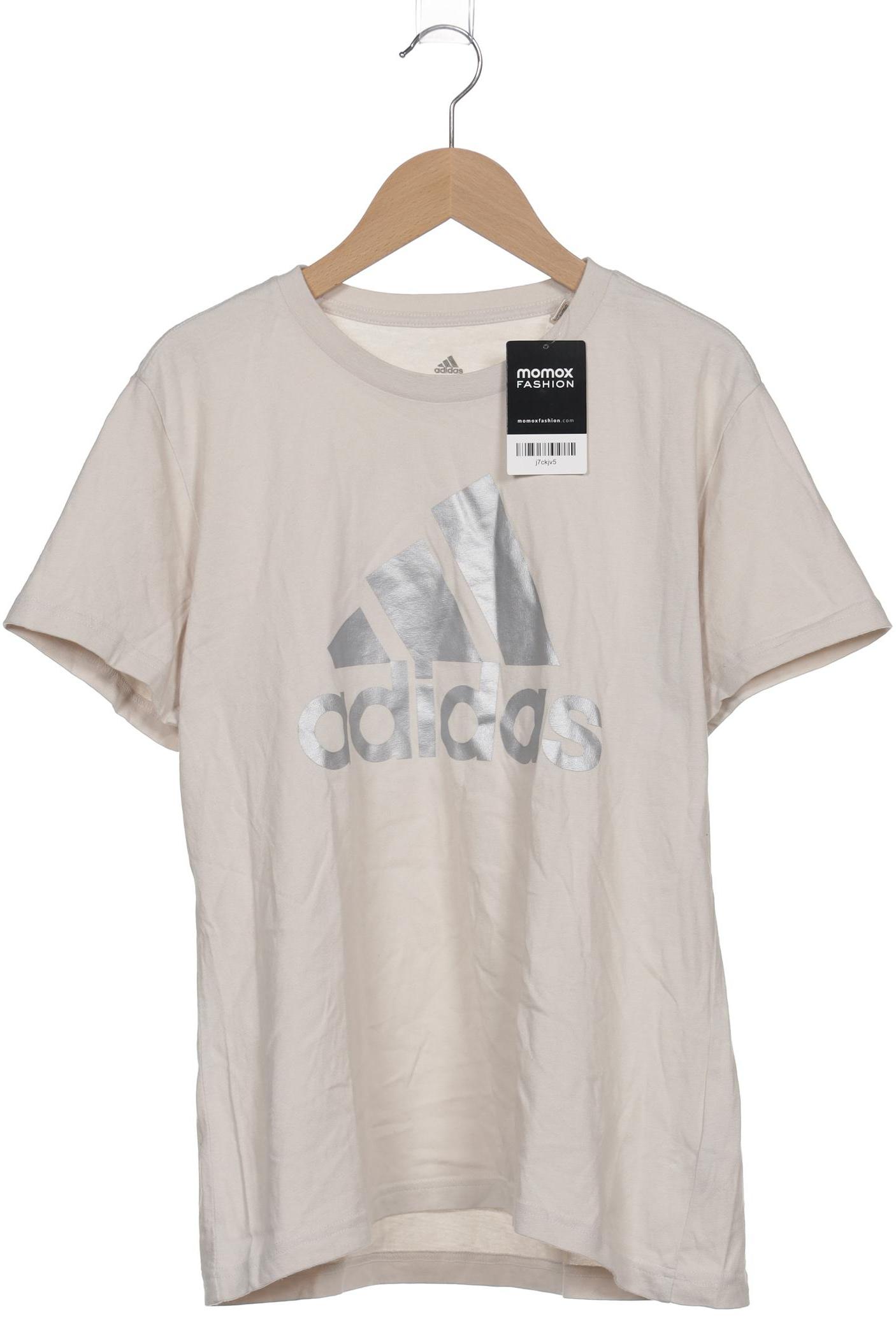 

adidas Damen T-Shirt, cremeweiß, Gr. 42