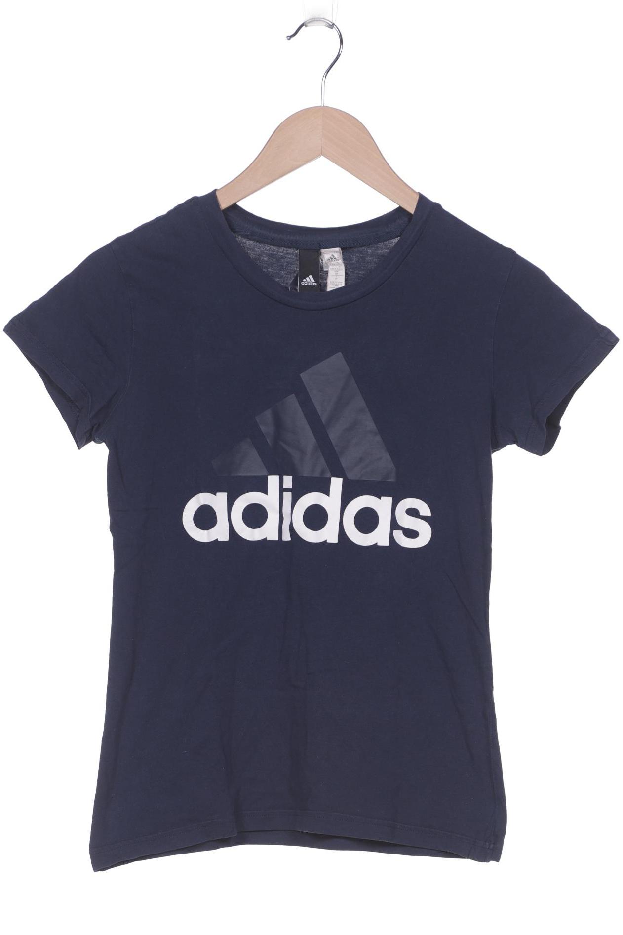 

adidas Damen T-Shirt, marineblau