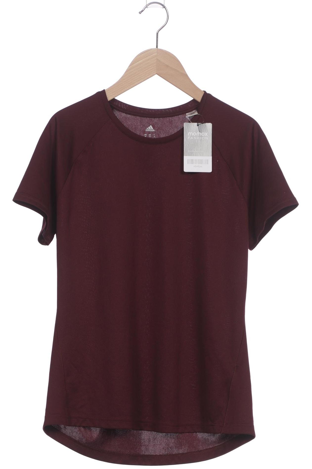 

adidas Damen T-Shirt, bordeaux, Gr. 38