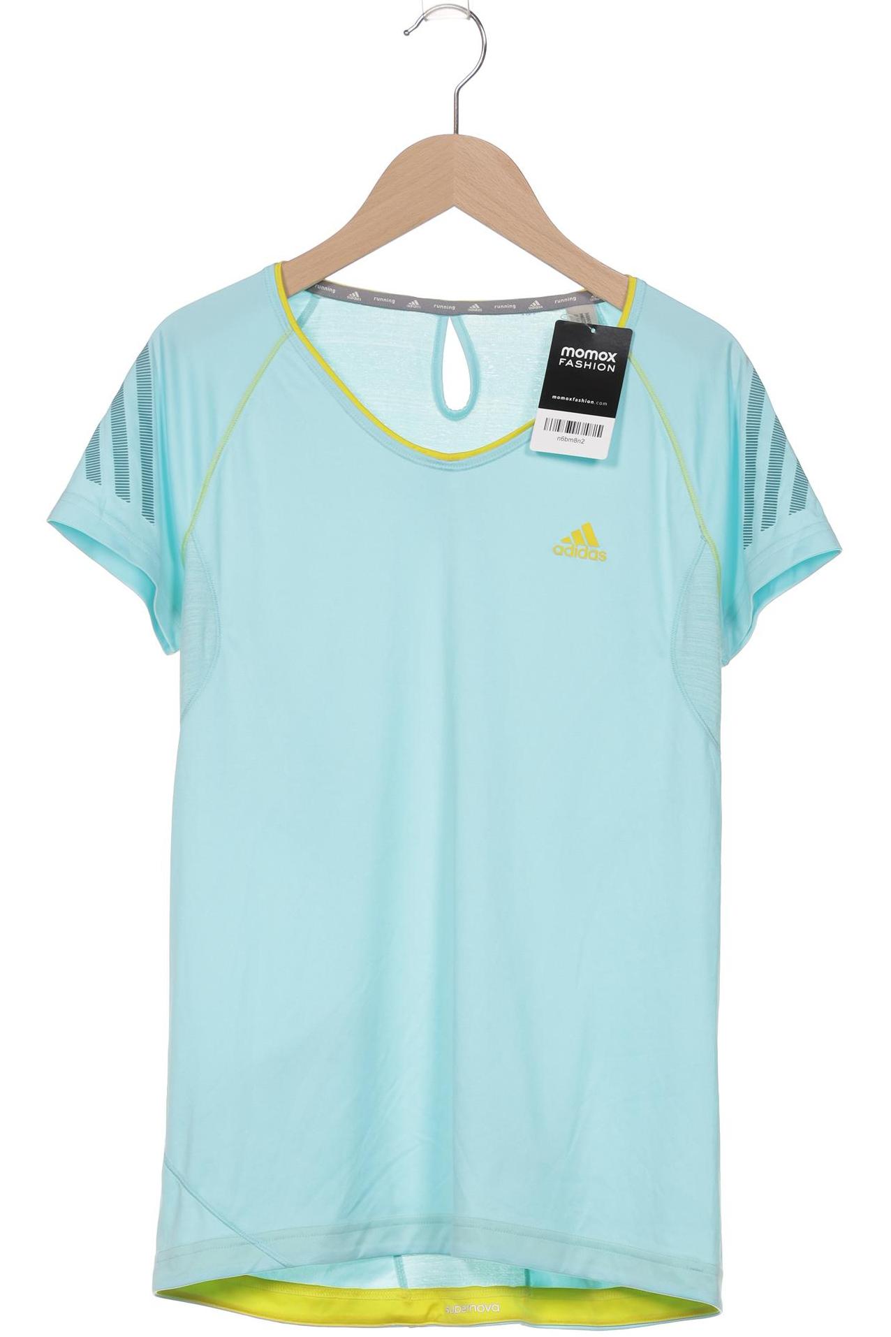 

adidas Damen T-Shirt, hellblau, Gr. 36